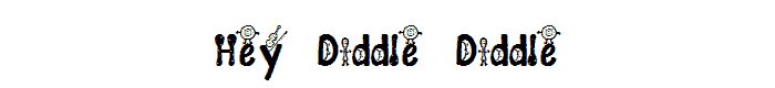 Hey Diddle Diddle font
